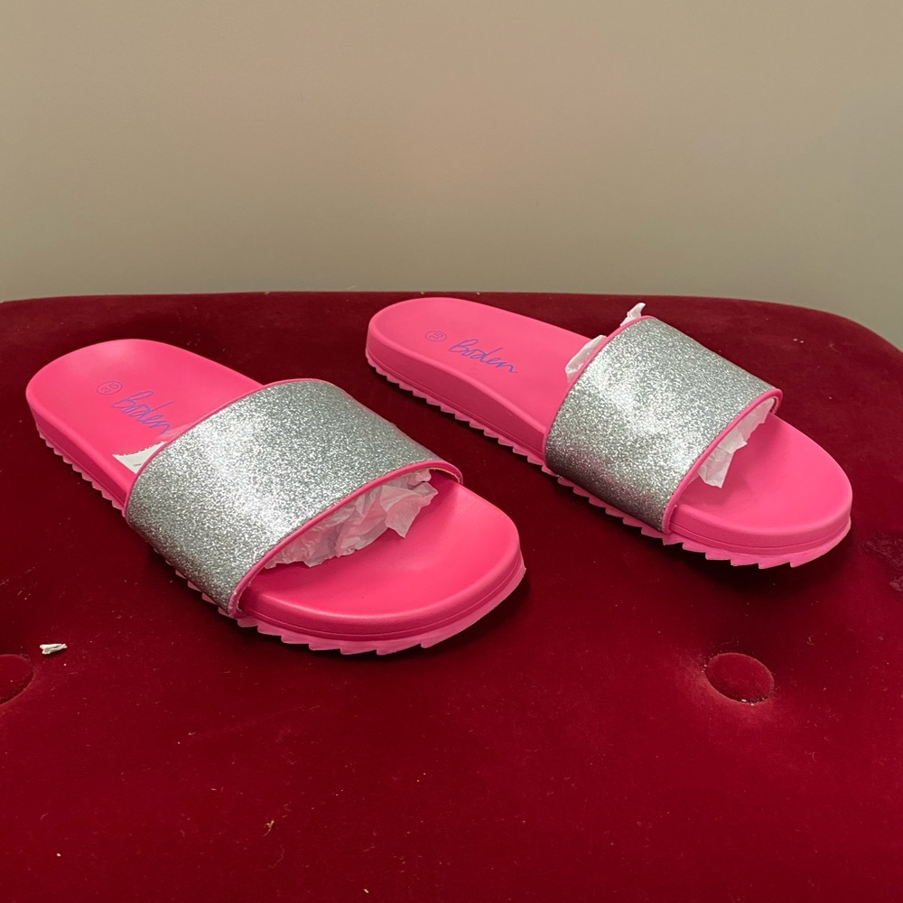 Boden Kids Hot Pink Sandals